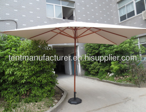 3X4m big aluminum pole central umbrella
