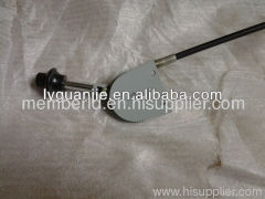 excavator hand throttle control lever