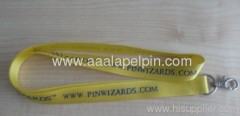 yellow colos Nylon lanyards