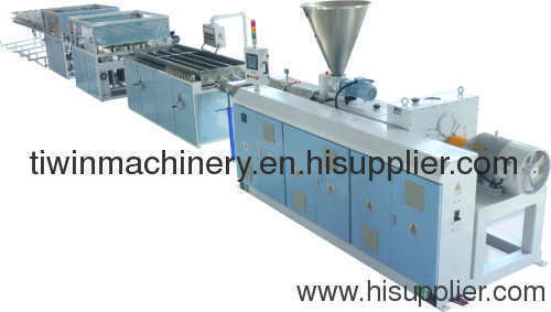 four pipe extrusion line