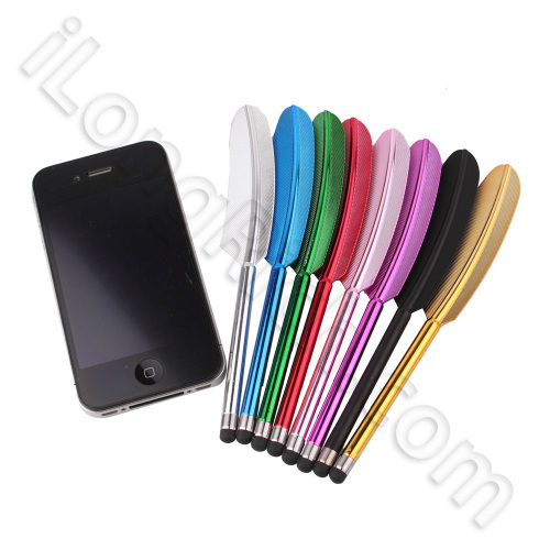 Color High Sensitive Quill Stylus Pen & Touch Pen For iPhone/iPad/iPod Touch