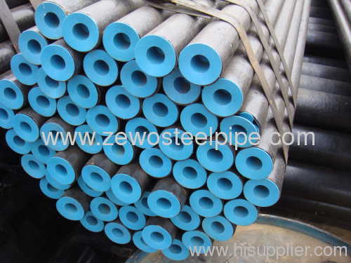 Carbon material seamless steel pipe