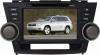 TOYOTA HIGHLANDER android 4.0 car dvd player wtih 1G RAM,4GB Nand