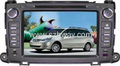 TOYOTA SIENNA android 4.0 car dvd player wtih 1G RAM,4GB Nand