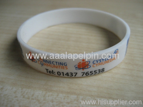 Soft charmed Silicone Wristband