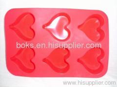 Heart shape Silicone Ice Cube Tray