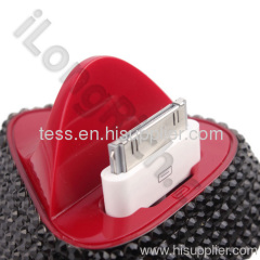 Color Diamond Dock Charger For iPhone 4/3GS/iPod Touch