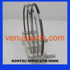 4d95l engine piston ring 6207-31-2200