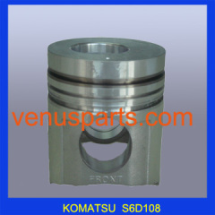 S6D105 piston for komatsu engine 6137-32-2130