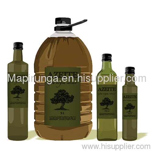 Intense extra virgin olive oil of Mapirunga