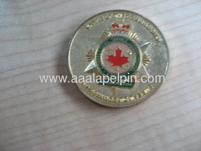 high quality Challenge Coin pin Military coins on both side