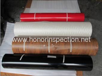 PVC film quality inspection