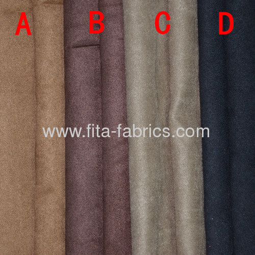 100% polyester synthetic suede Plain Dyed