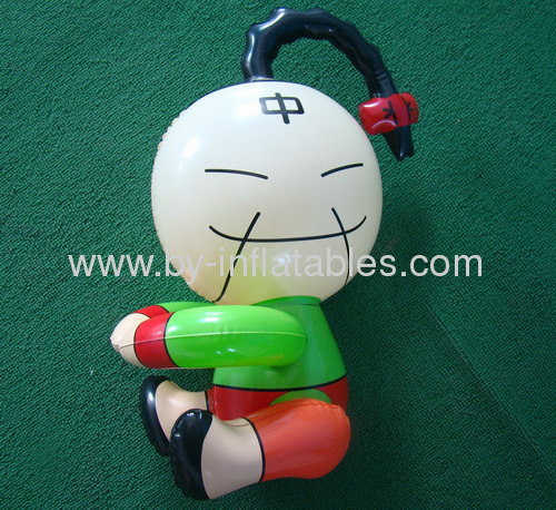 PVC inflatable carton doll