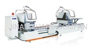 High grade NC double head precision cutting saw