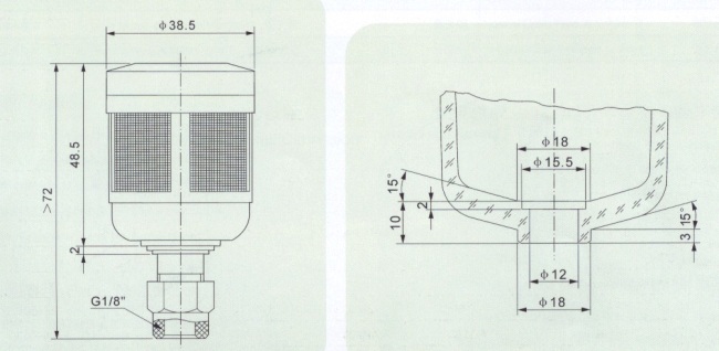 SMC mini auto drain manual drainfilter pneumatic component air filterFRLfluid filter SMC ZDFS