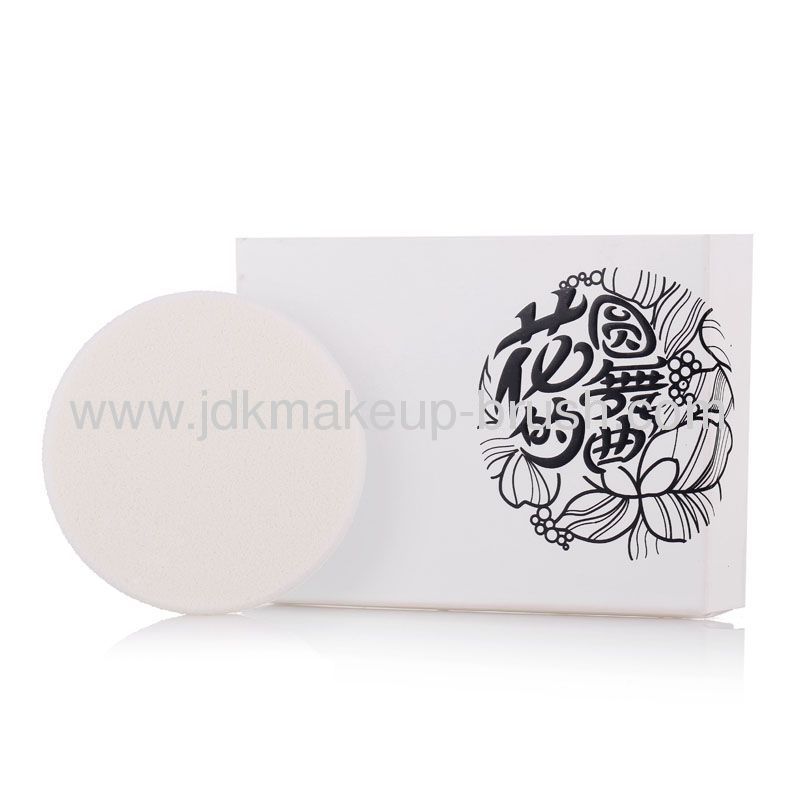 Durable SBR Round Shape Cosmetic Sponge