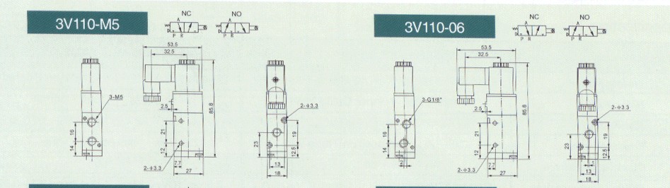 airtac solenoid valve air control valve pneumatic valve pneumatic valves pneumatic component ball valve airtac 3V110-06