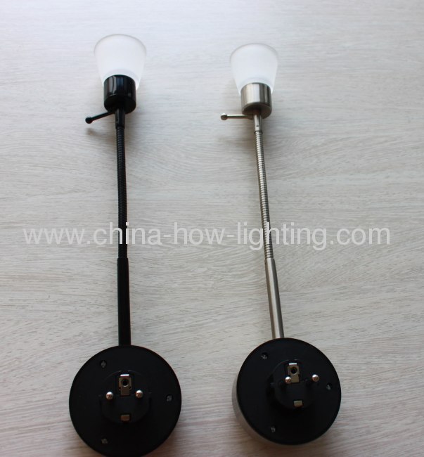 LED Dimmable Plug-in Wall Lamp with Euro-plug Touchable Control