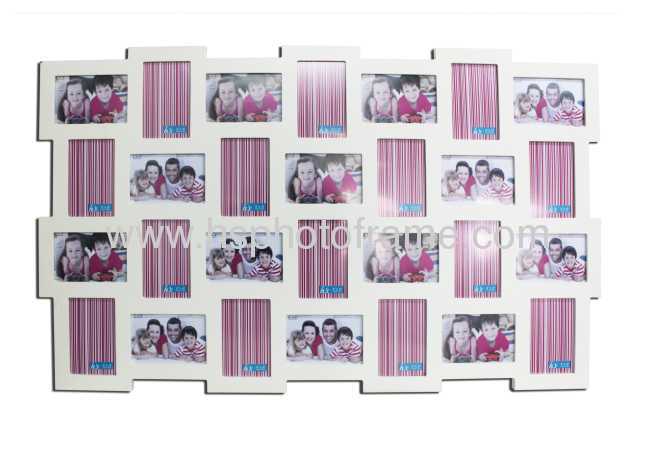 Wooden Photo Frame ,MDF, White Color