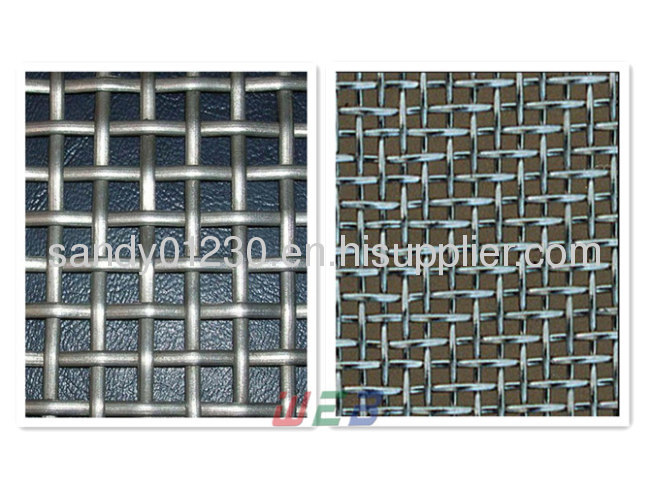 ss crimped wire mesh for automotive mesh