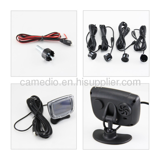 car LCD display parking sensor