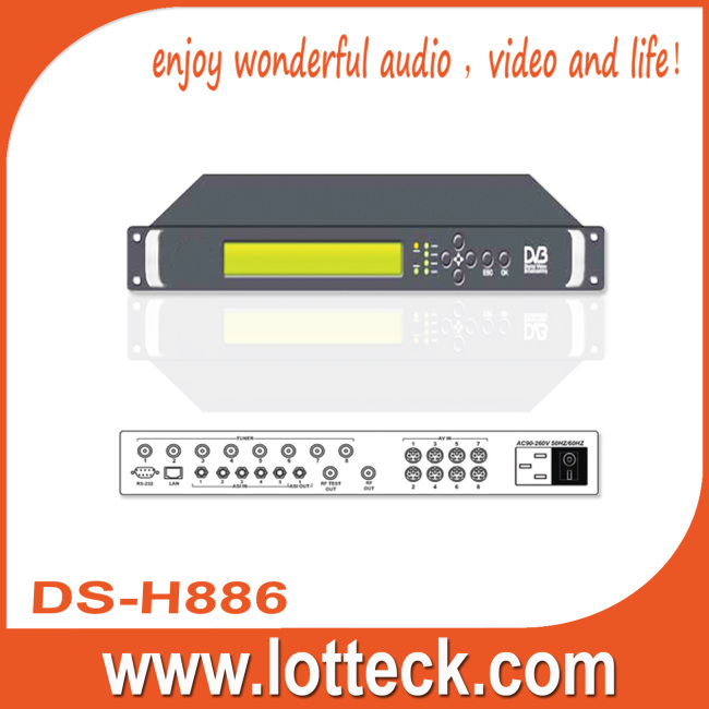 Headend System Digital TV Multiplexer 