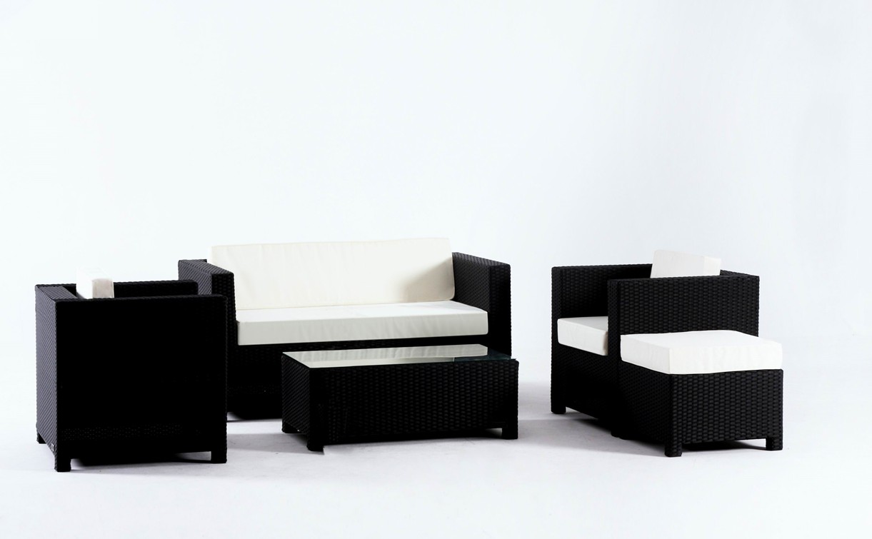 Outdoor garden wicker sofa sets