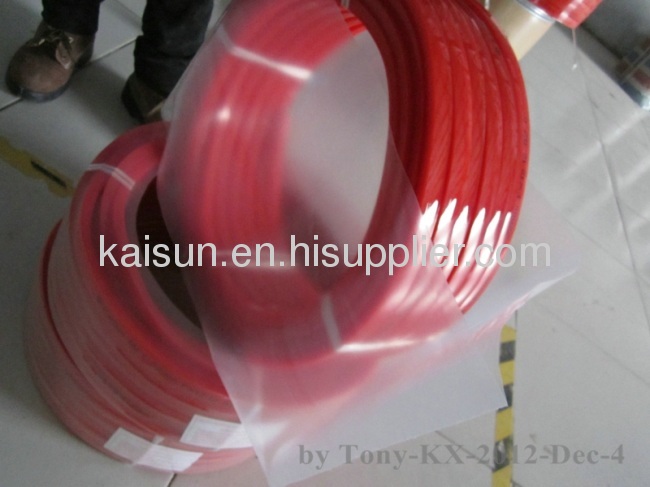 Polyurethane belt pu transmission v type belt