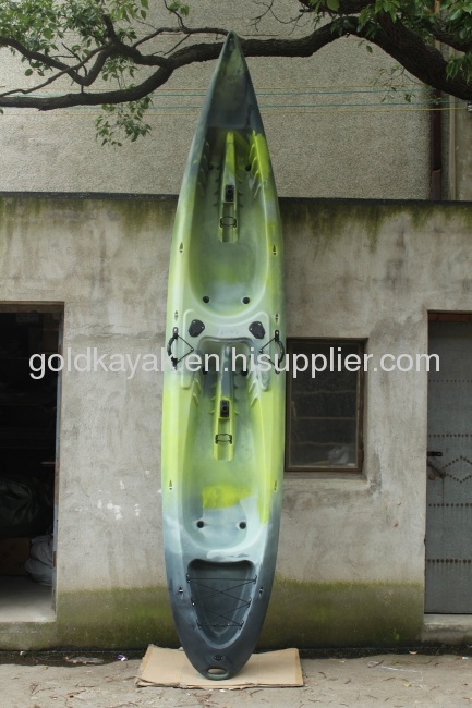 LLDPE Material Double Seat Kayak with Paddle and Backrest - China