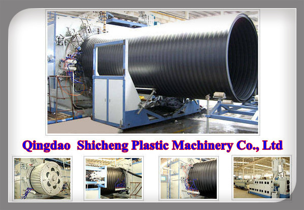 SC series HDPE large-diameter winding pipe making line