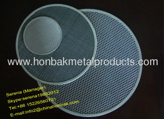 Stainless steel mesh roundfilter
