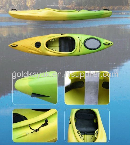 single sit in kayak/ venture kayak/ solo sit in kayak/ one person kayak/ one seat kayak