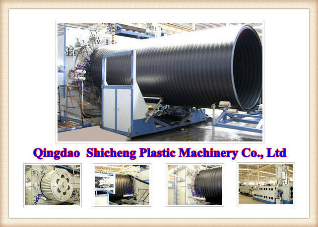 SC series HDPE large-diameter winding pipe extrusion line