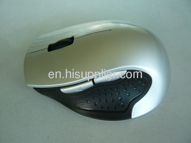 Special shape wireless 5keys optical mouse