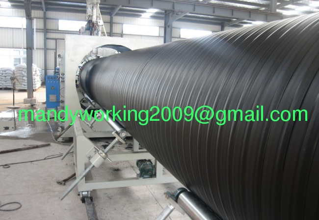 High quality-HDPE large-diameter winding pipe line (SCSJ)