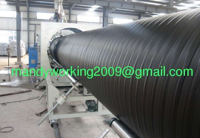 High quality-HDPE large-diameter winding pipe line (SCSJ)