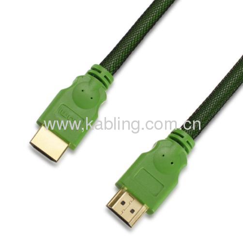 HDMI CABLE A Type Male to A Type Male With Black Nylon Net