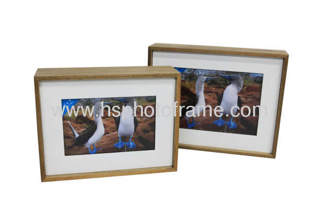 Wooden photo frame