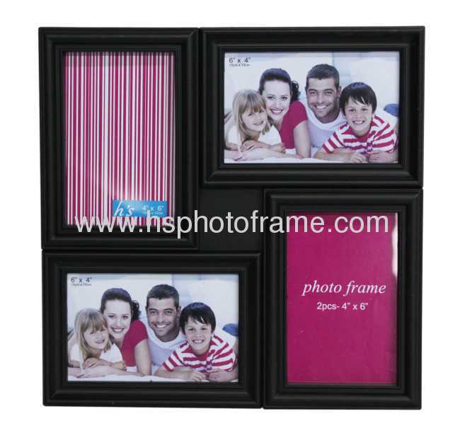 Plastic Injection Photo Frame, 4X6-4 opening
