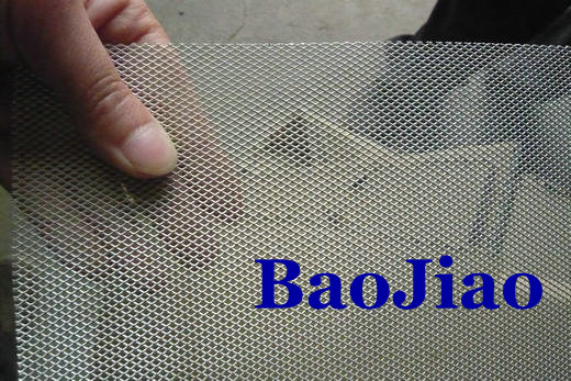 2mmX3mm Small Aluminum Diamond Metal Mesh