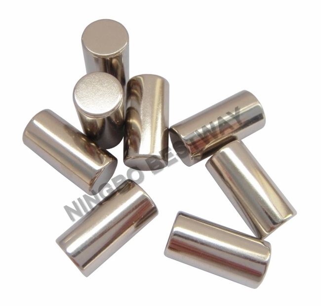 N42 D10x25mm Neodym Magnet NiCuNi coating 