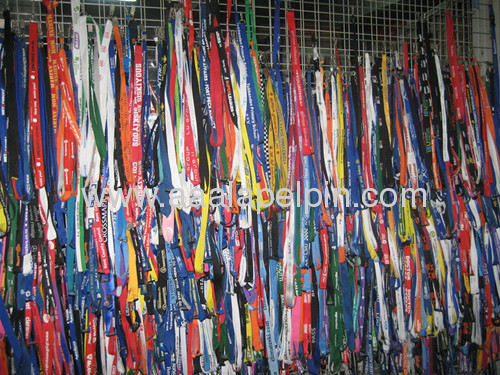 polyester promotional business gifts sublimation printing mobile lanyard and neck lanyard