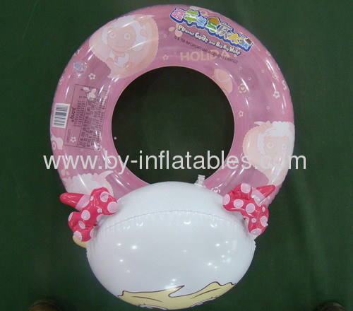 PVC inflatable cartoon swim ring