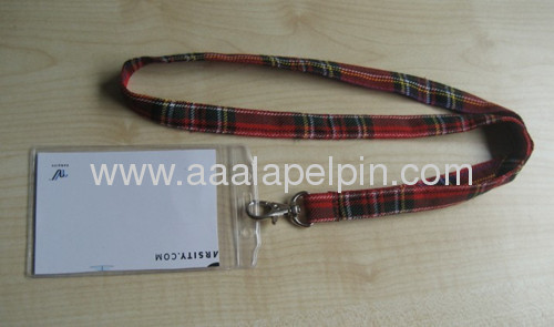 Imprinted lanyards for adversting promotion gift & Grid hang rope