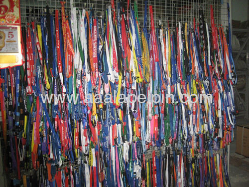 Imprinted lanyards for adversting promotion gift & Grid hang rope