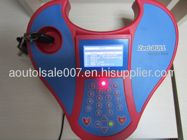 Zed-Bull Transponder Key Programmer Support Multi-Language