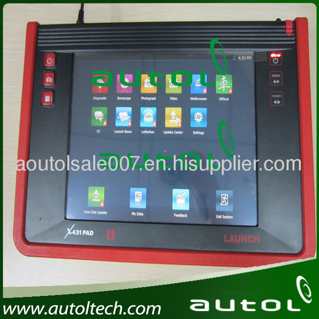 2013 Newest Top Rated 100% Original Launch X431 Pad Auto Scanner Diagnostic Tool
