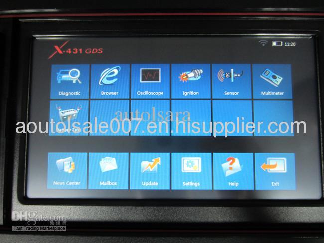 2013 Top Rated Original Launch X431 GDS Support Multi-Languages With best price High Quality 