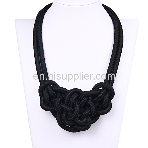 2013 Wholesale Fluorescence Rope Bib Collar Choker Necklaces For Women